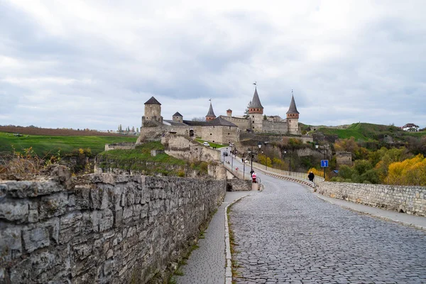 stock image medieval castle in the city of carcassonne, the capital of the most beautiful landscape.