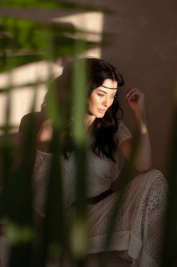 Kadın boho çingene tarzı