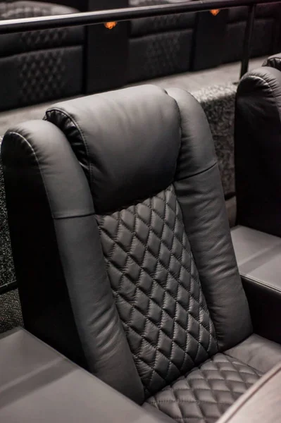 Luxusní Hlediště Kino Krásné Pohodlné Židle — Stock fotografie