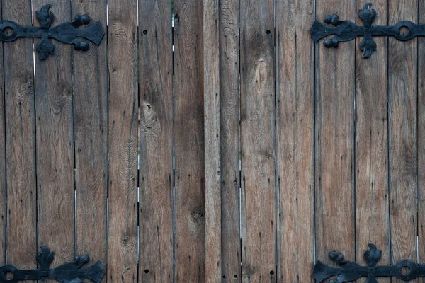 Eine Holzhütte Mit Strohdach Und Einem Zaun Hintergrund — Stockfoto