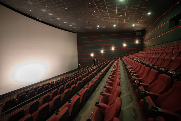 Empty Theater Seats Auditorium — Stock Photo, Image