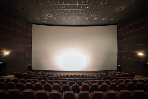 Empty Cinema Theater Seats — Stock Photo, Image