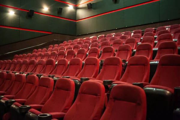 Пустые Места Кинотеатре — стоковое фото