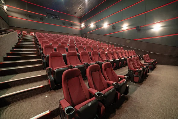 stock image empty chairs in the auditorium