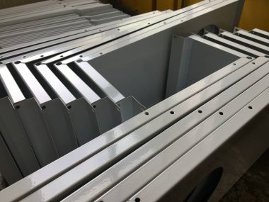 Metal piyano, çelik, metal, beyaz ve siyah