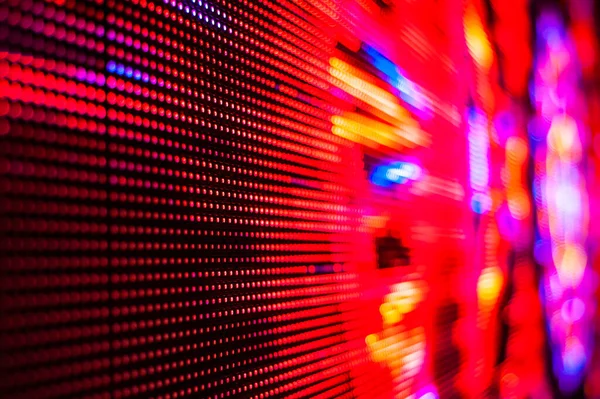 led blurred background with bokeh effect