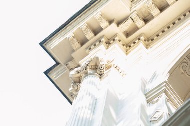 İsrail 'in başkentinin ön cephesinin inşası.