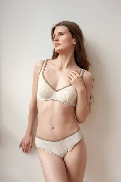 Sexy Woman Underwear Posing — Stock Photo, Image