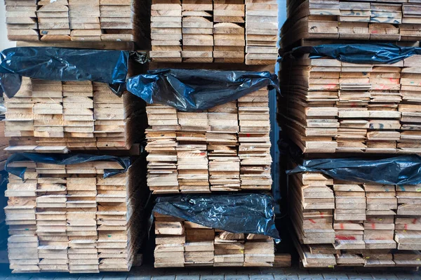 stack of cardboard boxes in the warehouse