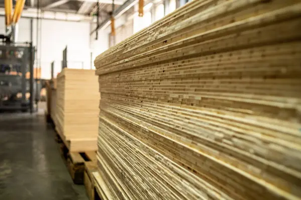 warehouse wood pallets for the production of wooden furniture.