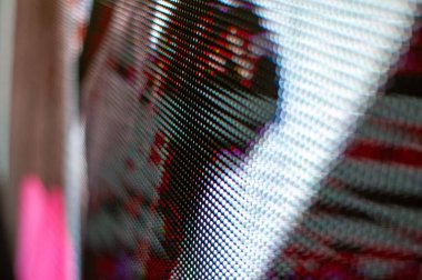 Bir televizyonun soyut ekran