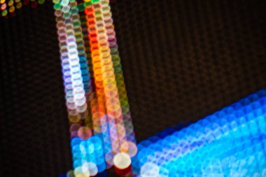 Işıklı renkli soyut arkaplan.