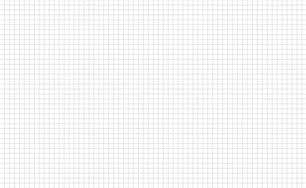 Grid Lines Vector Sheet Graph Paper Black Grey Pattern White — Stock Vector