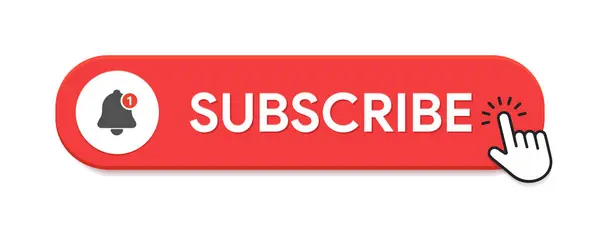Tuş aboneliği. Sosyal medya sembolü. Video kanalına, blog 'a ve bültene abone ol. Vektör illüstrasyonu