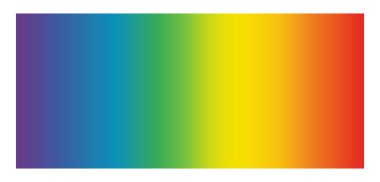 Işık spektrum rengi. Elektromanyetik dalga boyu radyasyon prizma hattı, görünür spektrum. Retro tasarım ögesi