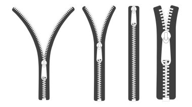 Kapalı ve fermuar simgesini aç