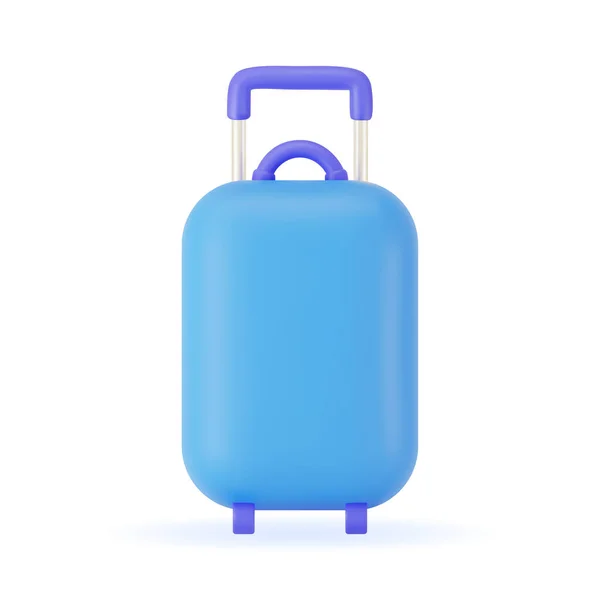 Gepäcksymbol Vector Rendern Symbol Symbol Symbol Für Urlaub Und Sommerferien — Stockvektor