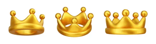 Corona Oggetto Simboli Gioco Elementi Protezione Ripristino Della Salute Elementi — Vettoriale Stock