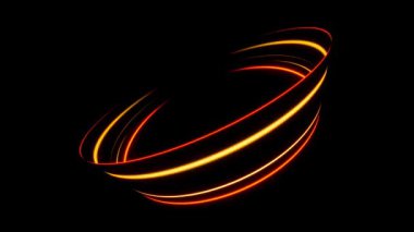 Parlayan sarı fişekleri ve enerji ışınlarıyla dinamik neon ışık çizgileri. Fütüristik hareketler parlaklık, kıvılcım ve dijital hız efektleriyle soyut bir arkaplan oluşturur.