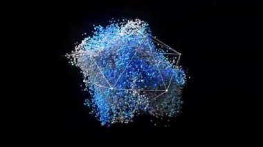 Parlayan yeşil ışık ve sihirli girdapların döngülü animasyonu. Uçan parçacıklar, fantezi ışıltıları ve yumuşak bokeh zehirli peri titreşimleriyle soyut, parlak bir enerji etkisi yaratır..