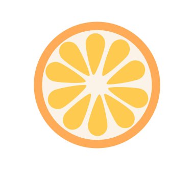 Yaz limon vektörü konsepti. Tropikal ve egzotik meyve, narenciye. Sağlıklı yaşam tarzı ve vejetaryen diyeti. Web sitesi afişi ya da afişi. Çizgi film düz çizimi beyaz arkaplanda izole edildi