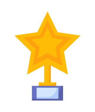 Film yapım konsepti için. Yıldız beklemede. Eğlence ve eğlence, eğlence, sinema endüstrisi. Poster ya da afiş. Çizgi film düz vektör çizimi beyaz arkaplanda izole edildi