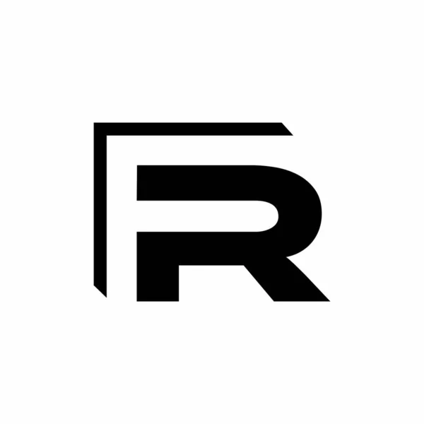 Imagem Inicial Design Logotipo — Vetor de Stock