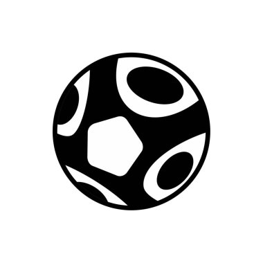 Futbol topu. Dünya Kupası. Vektör resmi