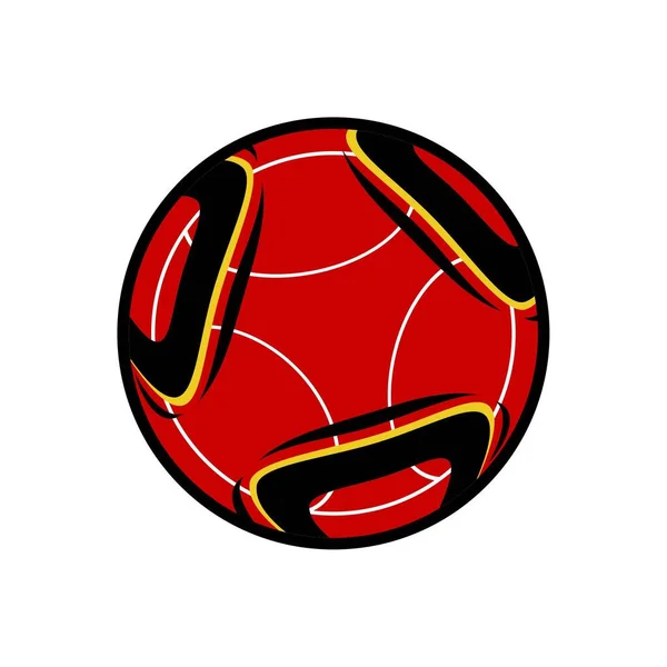 Ballon Foot Coupe Monde Image Vectorielle — Image vectorielle