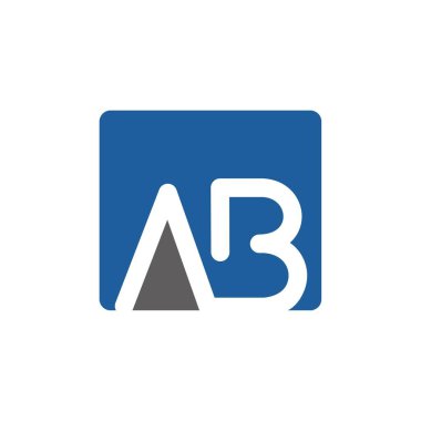 İlk AB logo tasarımı. Vektör resmi