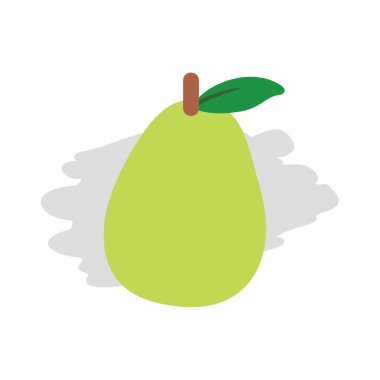 Guava fruit cartoon. Vector image