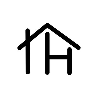 TH ev logosu dizaynı. 