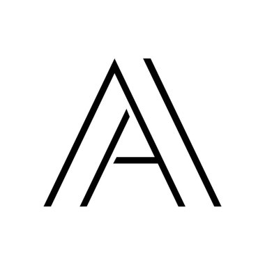 Başlangıç A logo tasarımı resmi. 