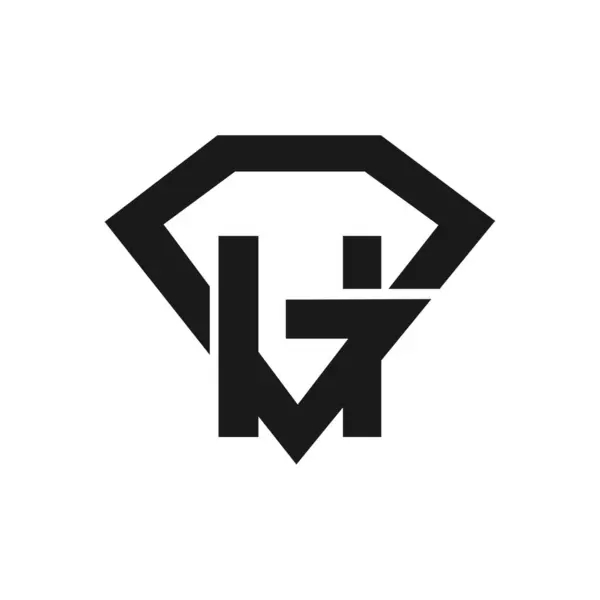 GH Diamond logo design image.