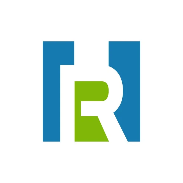Initiële Afbeelding Logo Ontwerp — Stockfoto