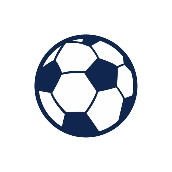 Futebol Futebol Imagem Fundo Branco — Fotografia de Stock
