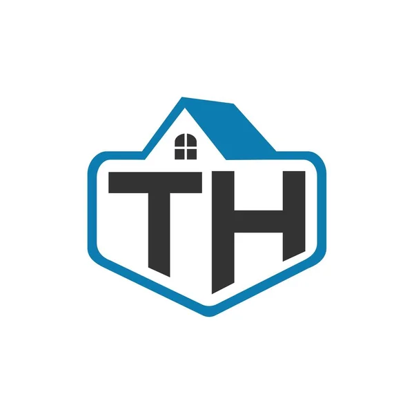 TH home logo design.