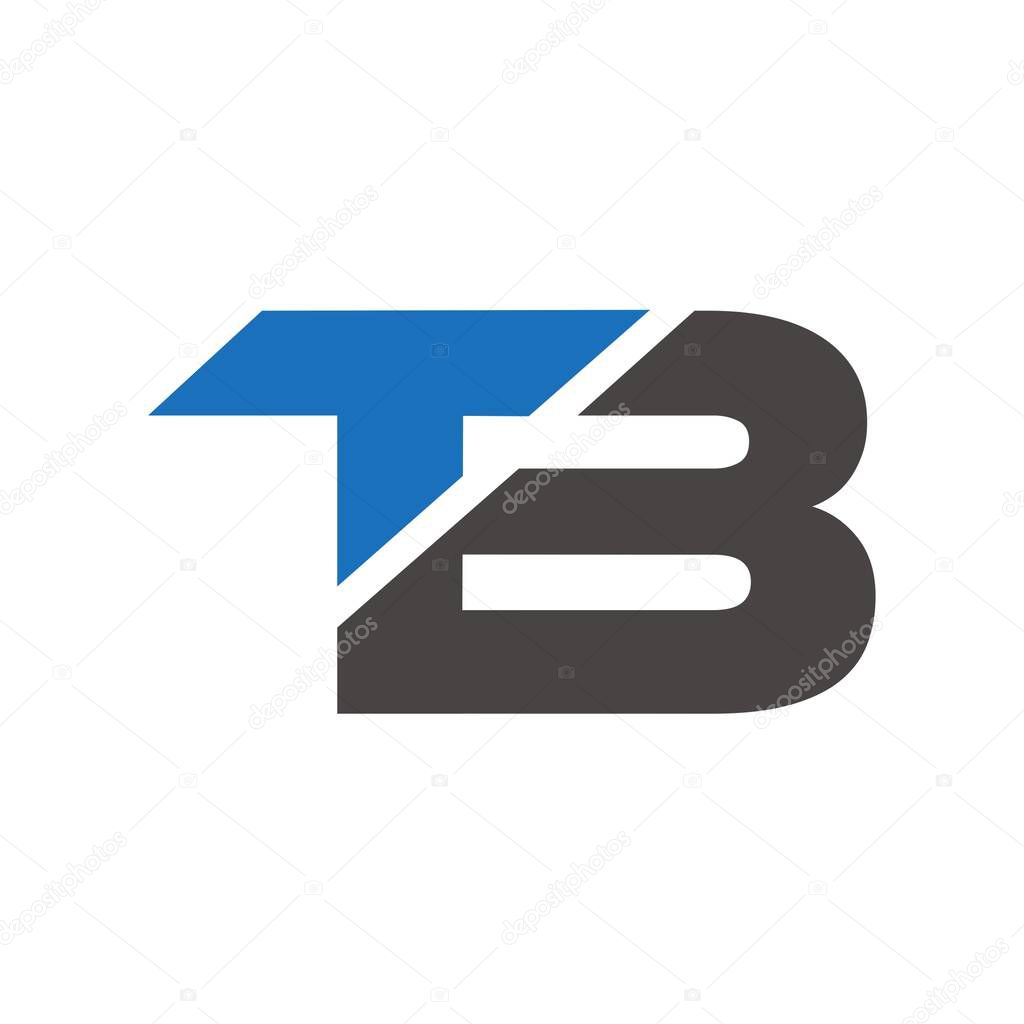 TB letter logo design image