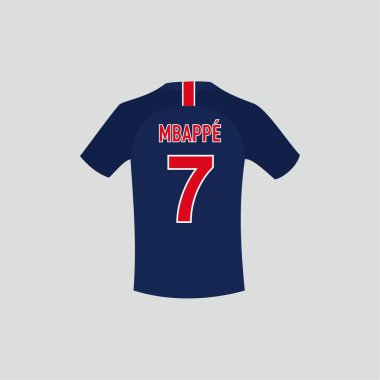 Kylian Mbappe PSG forma resmi. 