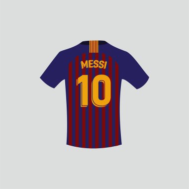 Messi Barcelona FC forması. 