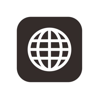 Web sembolü simgesi. Resim Tasarım