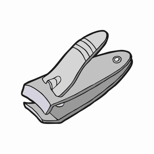 Nail Clipper Illustration Vektorbild — Stockfoto