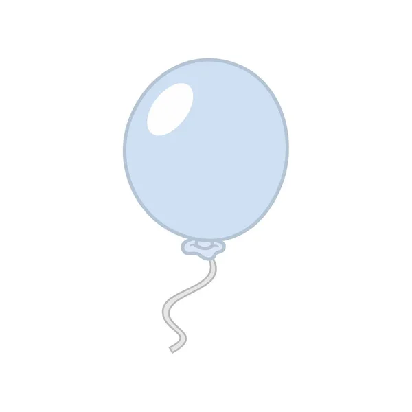 Cumpleaños Dibujos Animados Ballon Imagen Diseño —  Fotos de Stock