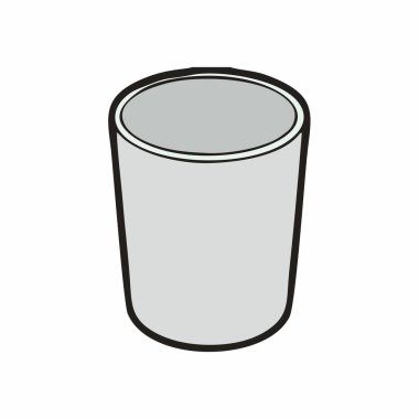 Cam şeffaf cam. Düz görüntü.