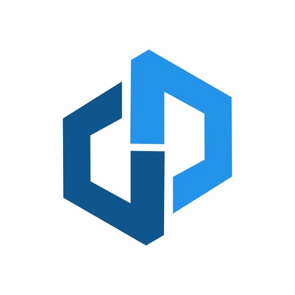 Letter Logo Concept Vectorafbeelding — Stockvector