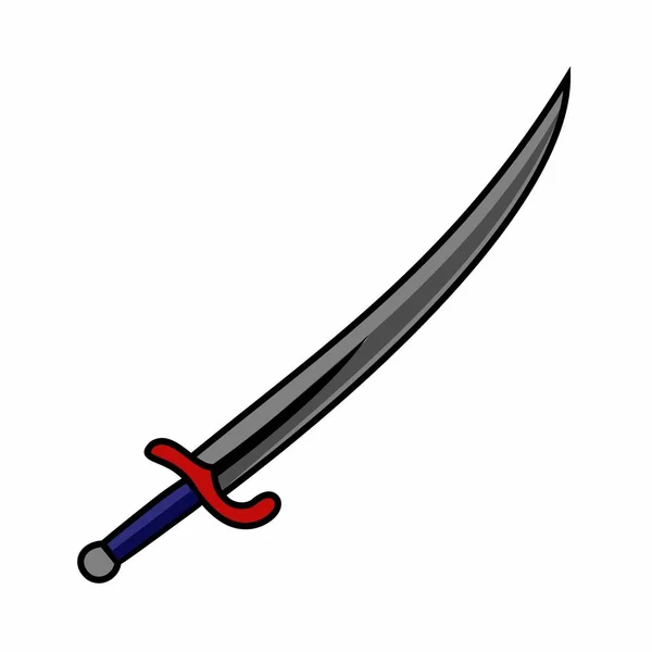 Ilustração Espada Arma Imagem Vetorial —  Vetores de Stock