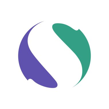 Initial S logo design. Vector image