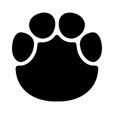 Fil Pençesi Silueti. Resim tasarla