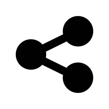 Simge logosunu paylaş. Vektör resmi