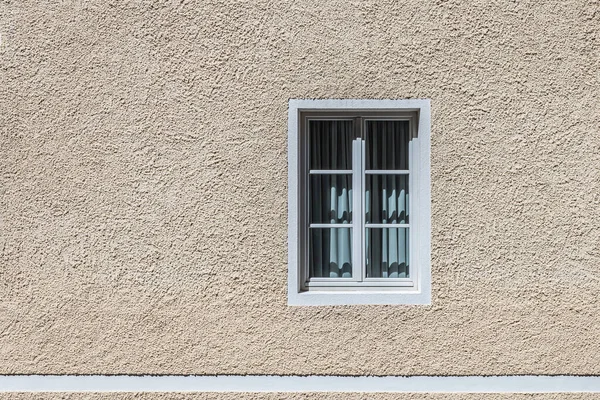 Вікна Фасадах Красивих Будинків — стокове фото